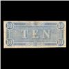 Image 3 : 1864 $10 Confederate Note, T68 Grades vf+