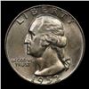 Image 2 : 1952-d Washington Quarter 25c Grades GEM Unc