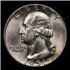 Image 2 : 1951-p Washington Quarter 25c Grades GEM+ Unc