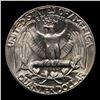 Image 3 : 1951-p Washington Quarter 25c Grades GEM+ Unc