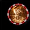 Image 2 : Shotgun Lincoln 1c roll, 1975-d 50 pcs Bank Wrapper.