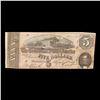 Image 2 : 1864 $5 Confederate Note, T69 Grades vf+