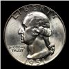 Image 2 : 1951-d Washington Quarter 25c Grades GEM+ Unc