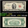 Image 1 : 1953C $2 Red Seal United States Note Key To The Series Grades xf