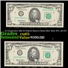 Image 1 : 2x Consecutive 1995 $5 Federal Reserve Notes (New York, NY), All CU! Grades Gem CU