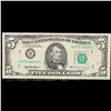 Image 2 : 2x Consecutive 1995 $5 Federal Reserve Notes (New York, NY), All CU! Grades Gem CU