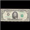 Image 4 : 2x Consecutive 1995 $5 Federal Reserve Notes (New York, NY), All CU! Grades Gem CU