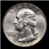 Image 2 : 1953-d Washington Quarter 25c Grades Choice+ Unc