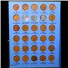 Image 3 : Virtually Complete Lincoln Cent Book 1941-1969 85 coins