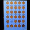 Image 4 : Virtually Complete Lincoln Cent Book 1941-1969 85 coins
