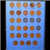 Image 5 : Virtually Complete Lincoln Cent Book 1941-1969 85 coins