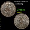 Image 1 : 1957 Mexico 1 Peso KM# 549 Grades Select Unc