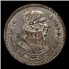 Image 2 : 1957 Mexico 1 Peso KM# 549 Grades Select Unc