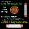 Image 1 : Shotgun Lincoln 1c roll, 1979-p 50 pcs Bank Wrapper.