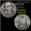 Image 1 : 1957 Mexico 1 Peso KM# 459 Grades Choice Unc+ PL