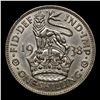 Image 3 : 1938 Great Britain 1 Shilling Silver KM# 853 Grades Select Unc