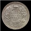 Image 3 : 1944B India-British 1/4 Rupee Silver KM# 547 Grades Select Unc