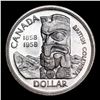 Image 3 : 1958 Canada Dollar $1 Grades GEM+ Unc