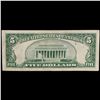 Image 3 : 1950B $5 Green Seal Federal Reserve Note (Philadelphia, PA) Grades vf+