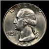 Image 2 : 1951-p Washington Quarter 25c Grades Choice+ Unc