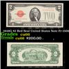 Image 1 : 1928G $2 Red Seal United States Note Fr-1508 Grades Gem+ CU