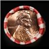 Image 2 : Shotgun Lincoln 1c roll, 1975-d 50 pcs Bank Wrapper.