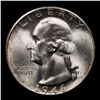 Image 2 : 1946-s Washington Quarter 25c Grades GEM++ Unc