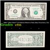 Image 1 : 1999 **Star Note** $1 Federal Reserve Note (San Francisco, CA) Grades vf++