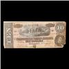 Image 2 : 1864 $10 Confederate Note, T68 Grades vf+