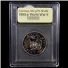 Image 2 : Proof 1991-1995-P WWII Modern Commem Half Dollar 50c Graded GEM++ Proof Deep Cameo By USCG