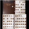 Image 1 : Partial Lincoln 1c Coinmaster Folder, 1909-1940 74 coins in Total