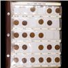 Image 3 : Partial Lincoln 1c Coinmaster Folder, 1909-1940 74 coins in Total