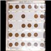Image 4 : Partial Lincoln 1c Coinmaster Folder, 1909-1940 74 coins in Total