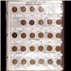 Image 5 : Partial Lincoln 1c Coinmaster Folder, 1909-1940 74 coins in Total