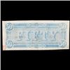 Image 3 : 1864 $50 Confederate Note, T66 Grades Select AU