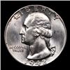 Image 2 : 1942-p Washington Quarter 25c Grades GEM++ Unc