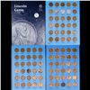 Image 1 : Near Complete Lincoln 1c Whitman Folder, 1941-1974 89 coins in Total