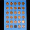 Image 5 : Near Complete Lincoln 1c Whitman Folder, 1941-1974 89 coins in Total