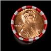 Image 2 : Shotgun Lincoln 1c roll, 1982-d 50 pcs Bank Wrapper.