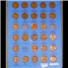 Image 4 : Near Complete Lincoln 1c Whitman Folder, 1941-1974 80 coins in Total