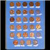 Image 5 : Near Complete Lincoln 1c Whitman Folder, 1941-1974 80 coins in Total