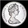 Image 2 : 1965 Small Beads, Pointed 5 Canada Dollar $1 Grades GEM++ PL