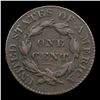 Image 3 : 1828 Sm Wide Date Coronet Head Large Cent 1c Grades vf+