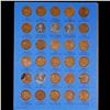 Image 2 : Near Complete Lincoln 1c Whitman Folder, 1941-1972 79 coins in Total