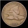 Image 2 : 1858 LL Flying Eagle Cent 1c Grades vf+
