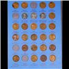 Image 2 : Near Complete Lincoln 1c Whitman Folder, 1941-1964 57 coins in Total