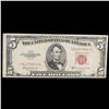 Image 2 : 1953C $5 Red Seal United States Note Grades vf+