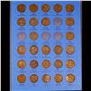 Image 4 : Partial Lincoln 1c Whitman Folder, 1909-1940 73 coins in Total