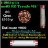 Image 1 : Shotgun Lincoln 1c roll, 1963-p 50 pcs Bank Wrapper.