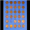 Image 4 : Partial Lincoln 1c Whitman Folder, 1941-1964 67 coins in Total